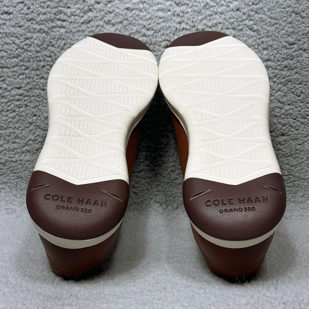 Cole Haan Grand Atlantic Textured Mens Size 10.5 Sneakers Shoes British Tan - Picture 8 of 9